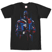 Men's Marvel Captain America Modern  Adult T-Shirt