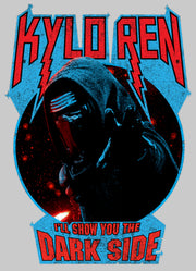 Men's Star Wars The Force Awakens Kylo Ren Show Dark Side  Adult Sweatshirt