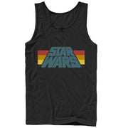 Men's Star Wars Stripe Logo  Adult Tank Top