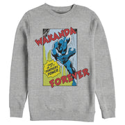 Men's Marvel Black Panther Retro Forever  Adult Sweatshirt