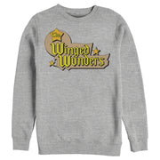 Men's Justice League Winged Wonders Logo  Adult Sweatshirt