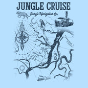 Men's Jungle Cruise Map of the Jungle  Adult T-Shirt