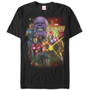 Men's Marvel Avengers: Infinity War Thanos Growl  Adult T-Shirt