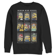 Men's Despicable Me Minion High School Yearbook  Adult Sweatshirt