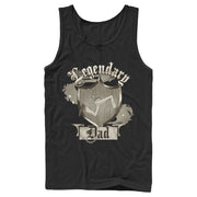 Men's Onward Legendary Dad Crest  Adult Tank Top