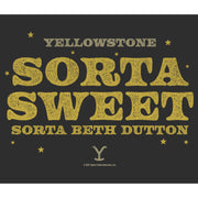 Men's Yellowstone Sorta Sweet Sorta Beth Dutton  Adult T-Shirt