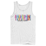 Men's Britney Spears Rainbow on Stage  Adult Tank Top