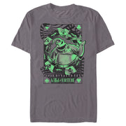 Men's The Nightmare Before Christmas Oogie Boogie Wheel of Fortune  Adult T-Shirt