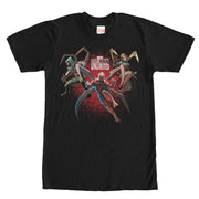 Men's Marvel Spider-Man Unlimited Characters  Adult T-Shirt