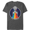 Men's Star Trek: Discovery USS Discovery Rainbow Warp Speed  Adult T-Shirt