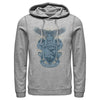 Men's Harry Potter Ravenclaw Coat of Arms  Adult Pull Over Hoodie