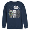 Men's Star Wars Christmas Boba It's Cold Outside  Adult Sweatshirt