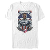 Men's Marvel The Falcon and the Winter Soldier Captain America Shield Wings  Adult T-Shirt