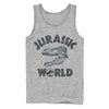 Men's Jurassic World: Fallen Kingdom Skeleton Logo  Adult Tank Top