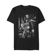 Men's Lost Gods Fourth of July  Lincoln Motorcycle  Adult T-Shirt