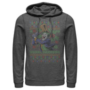 Men's Batman Ugly Christmas Joker Hammer  Adult Pull Over Hoodie