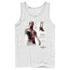 Men's Marvel Spider-Man: Now Way Home Integrated Suit Sketch  Adult Tank Top