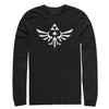 Men's Nintendo Legend of Zelda Triforce  Adult Long Sleeve Shirt