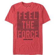 Men's Star Wars Feel Force  Adult T-Shirt