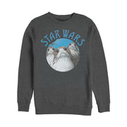 Men's Star Wars The Last Jedi Porg Circle  Adult Sweatshirt