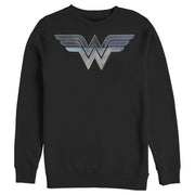 Men's Justice League Patchwork Logo  Adult Sweatshirt