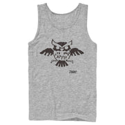 Men's Nintendo Legend of Zelda Link's Awakening Owl Hieroglyphic  Adult Tank Top