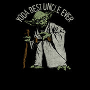 Men's Star Wars Yoda Best Uncle Ever  Adult T-Shirt