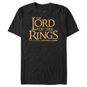 Men's The Lord of the Rings Fellowship of the Ring Movie Logo  Adult T-Shirt