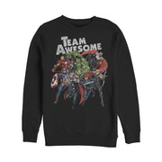 Men's Marvel Avengers Team Awesome  Adult Sweatshirt