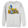 Men's The Simpsons Classic Family Couch  Adult Sweatshirt