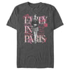 Men's Emily in Paris Sketch Collage  Adult T-Shirt