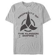 Men's Star Trek: Discovery Klingon Property  Adult T-Shirt