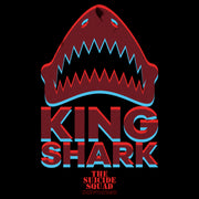 Men's The Suicide Squad King Shark Logo  Adult T-Shirt