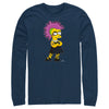 Men's The Simpsons Punk Lisa  Adult Long Sleeve Shirt