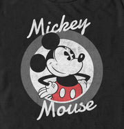 Men's Mickey & Friends Classic Circle  Adult T-Shirt