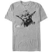 Men's Star Wars Yoda Portrait  Adult T-Shirt