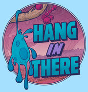 Men's Strange World Splat Hang in There  Adult T-Shirt