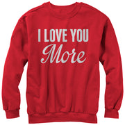 Men's Lost Gods I Love You More  Adult Sweatshirt