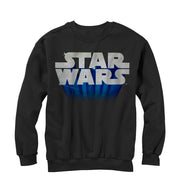 Men's Star Wars Flying Logo  Adult Sweatshirt