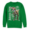 Men's Jurassic Park Raptor Dino Shadows  Adult Sweatshirt