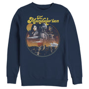 Men's Star Wars: The Mandalorian Razor Crest Crew  Adult Sweatshirt