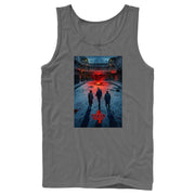 Men's Stranger Things Winter Rift Russia Poster  Adult Tank Top