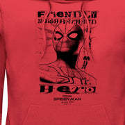 Men's Marvel Spider-Man: No Way Home Friendly Neighborhood Hero  Adult Pull Over Hoodie