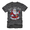 Men's Lost Gods Christmas Let's Get Jolly  Adult T-Shirt