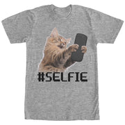 Men's Lost Gods Cat Selfie  Adult T-Shirt