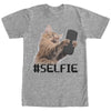 Men's Lost Gods Cat Selfie  Adult T-Shirt