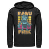 Men's Star Wars: The Rise of Skywalker Babu Frik Pop Art Portrait  Adult Pull Over Hoodie