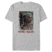 Men's Game of Thrones Daenerys Mother of Dragons Photo  Adult T-Shirt