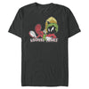 Men's Looney Tunes Marvin the Martian Attitude Pose  Adult T-Shirt