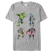 Men's Marvel Avengers Pop  Adult T-Shirt